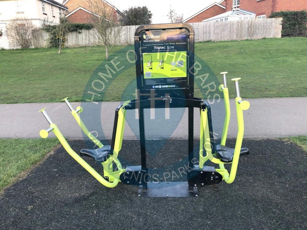 Calisthenics park in Nicolson Drive, Billington Park, Leighton-Linslade, Leighton Buzzard, Central Bedfordshire, England, LU7 4AR, United Kingdom