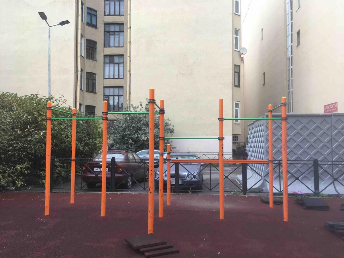 Outdoor Gym - Saint Petersburg - Saint Petersburg - Calisthenics Park - Улица Ленина - Russia - Spot