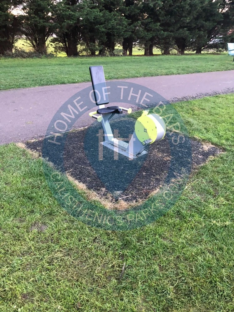 Calisthenics park in Nicolson Drive, Billington Park, Leighton-Linslade, Leighton Buzzard, Central Bedfordshire, England, LU7 4AR, United Kingdom
