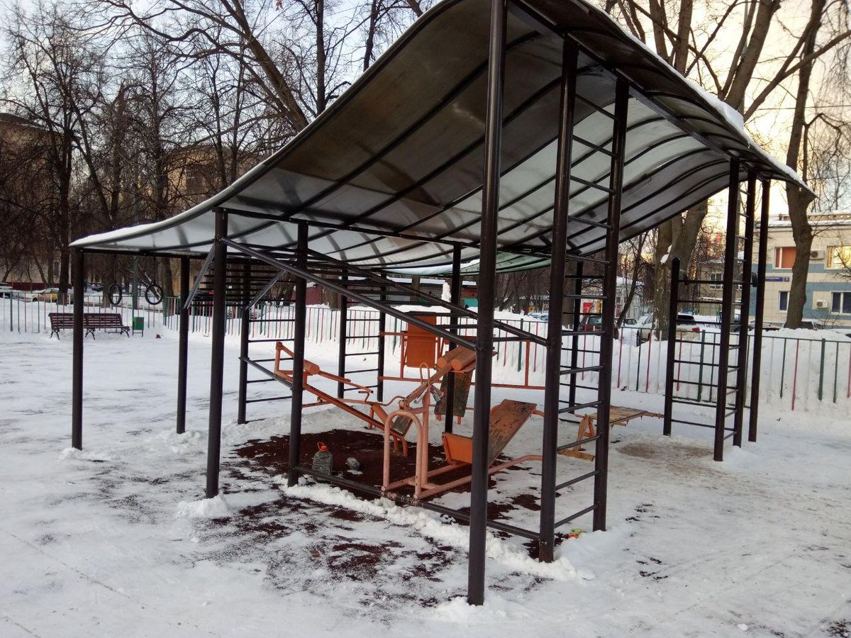 Outdoor Gym - Moscow - Moscow - Fitness Park - Новочерёмушкинская Улица - Russia - Spot