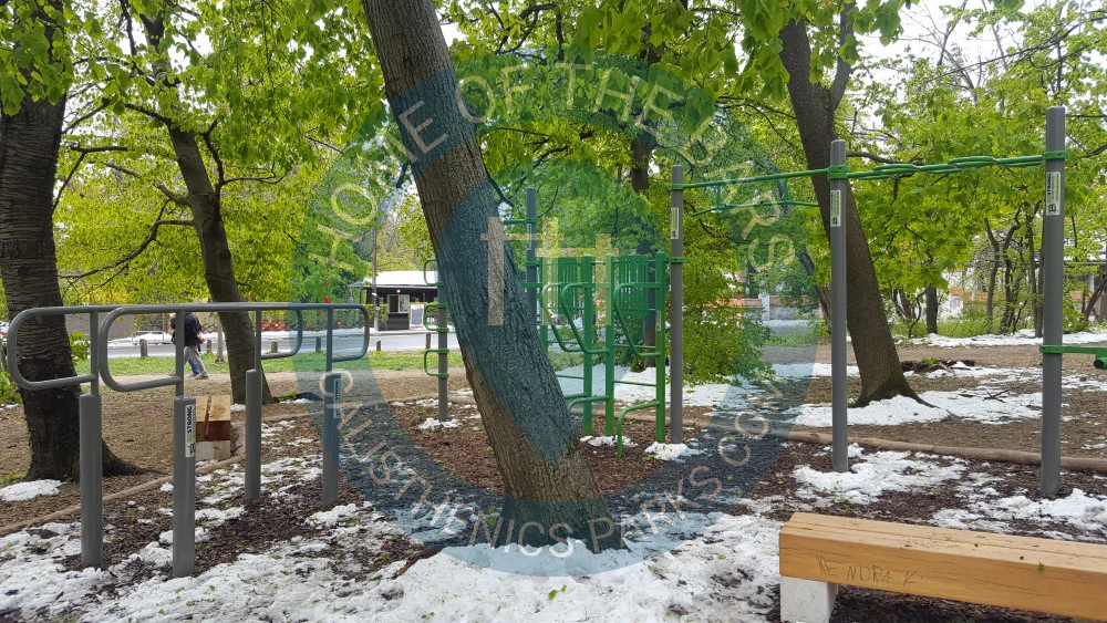 Budapest - Outdoor Fitness Equipment - Normafa - Hungary - Spot