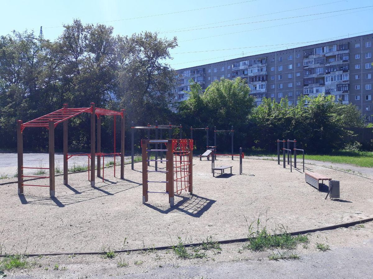 Outdoor Gym - Yekaterinburg - Yekaterinburg - Outdoor Gym - Школа №66 - Russia - Spot
