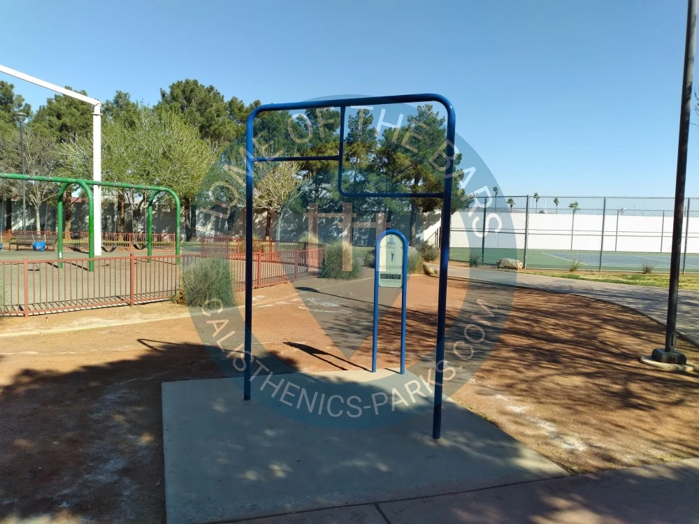 Calisthenics park in Rafael Rivera Community Center, East Stewart Avenue, Five Points, Las Vegas, Clark County, Nevada, 89104, United States