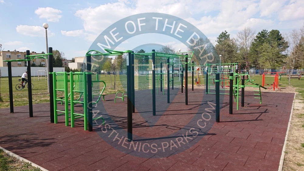 Public gym park - Szeged - Calisthenics workout - Hungary - Spot