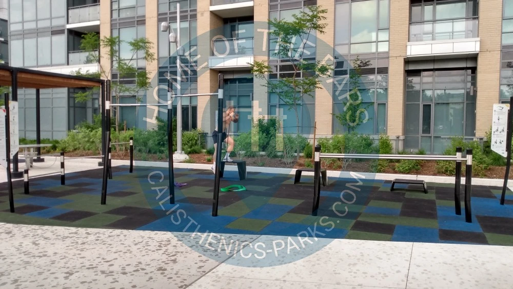 Calisthenics Facility - Toronto - Outdoor Fitness Atria Fitness Park - Canada - Spot
