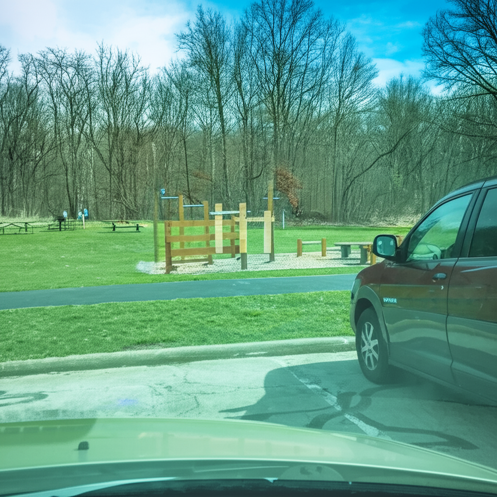 Orange Township - Ohio - Exercise Stations - Highbanks Metro Park - United States - Spot