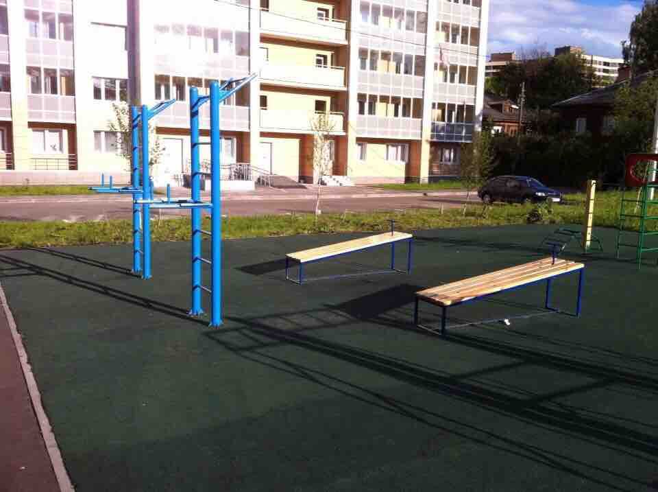 Outdoor Gym - Krasnogorsk - Krasnogorsk - Calisthenics Park - Улица Ленина - Russia - Spot