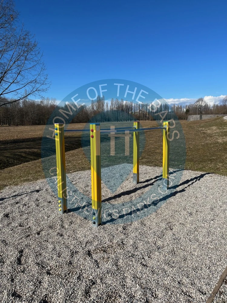 Calisthenics park in Via Raimondo d'Aronco, Pasian di Prato, Udine, Friuli-Venezia Giulia, 33037, Italia