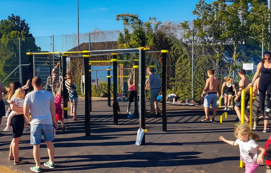 Mitterndorf an der Fischa - Calisthenics Park - Sportplatz - Austria - Spot