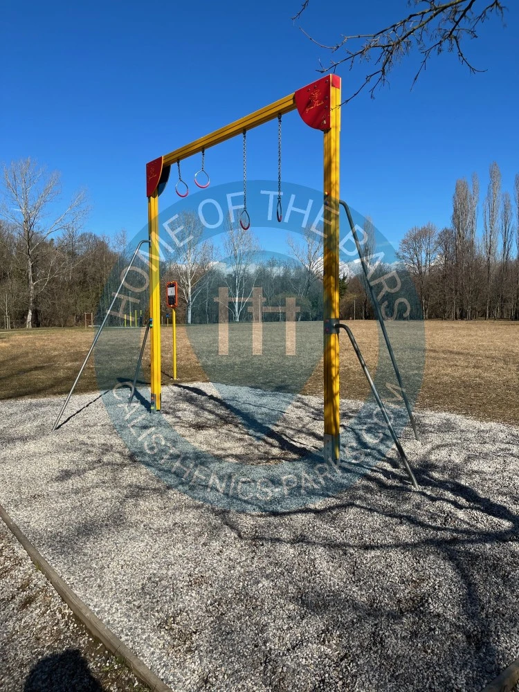 Calisthenics park in Via Raimondo d'Aronco, Pasian di Prato, Udine, Friuli-Venezia Giulia, 33037, Italia