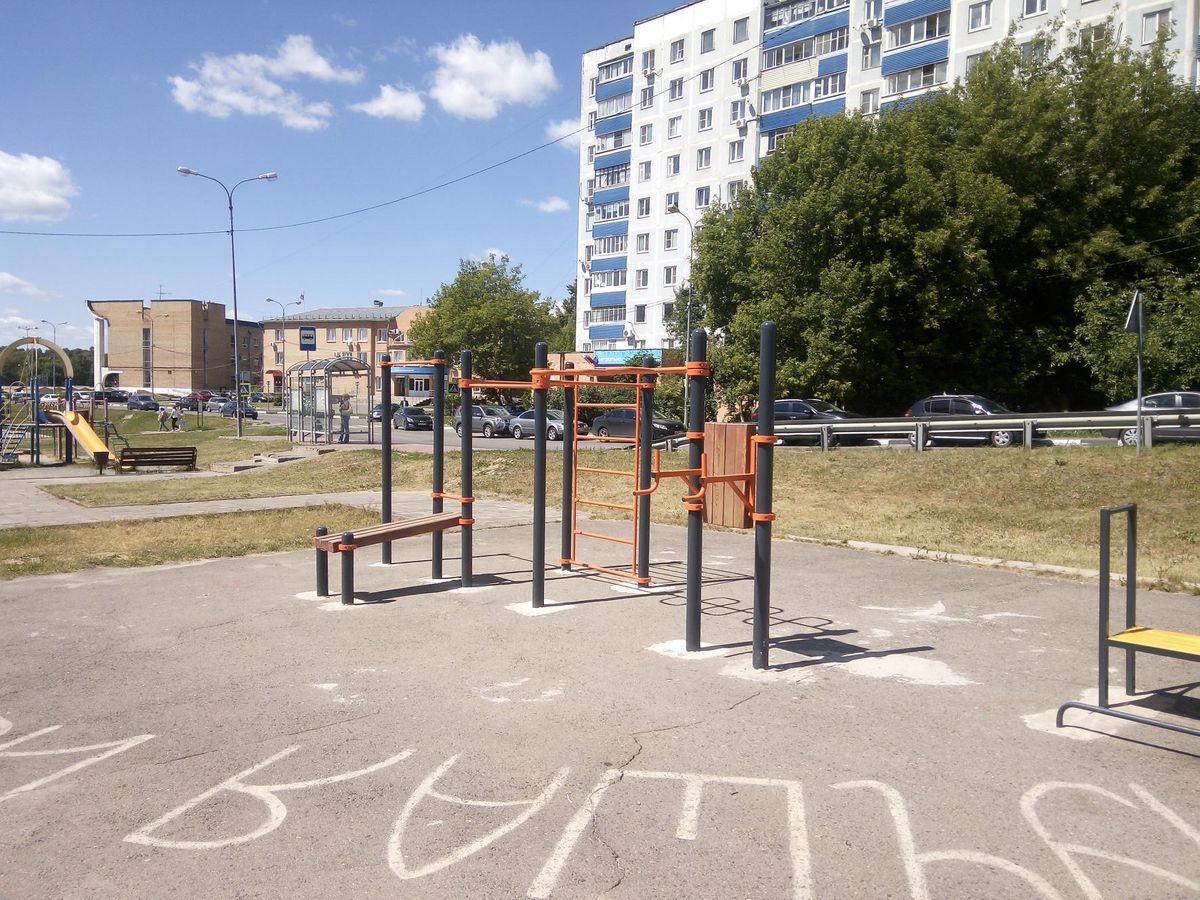 Outdoor Gym - Chekhov - Chekhov - Outdoor Gym - Улица Дружбы - Russia - Spot