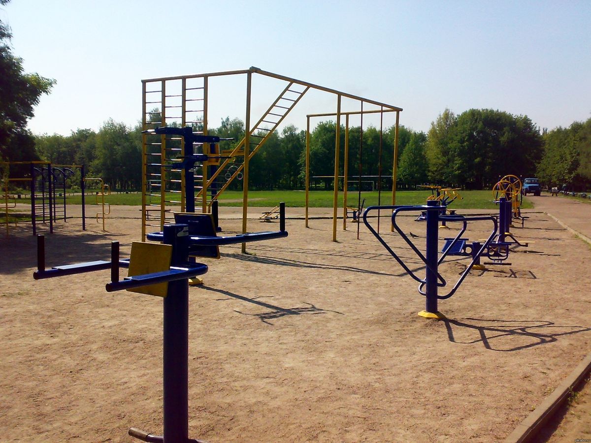 Outdoor Gym - Cherkasy - Cherkasy - Street Workout Park - Парк Хіміків - Ukraine - Spot