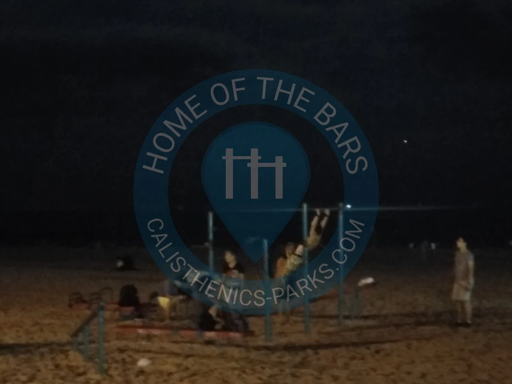 New York - Calisthenics Workout Area - Coney Island Beach - United States - Spot