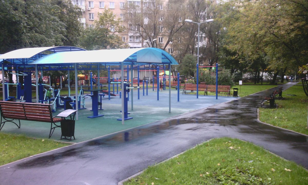 Outdoor Gym - Moscow - Moscow - Calisthenics Park - Пятерочка - Russia - Spot