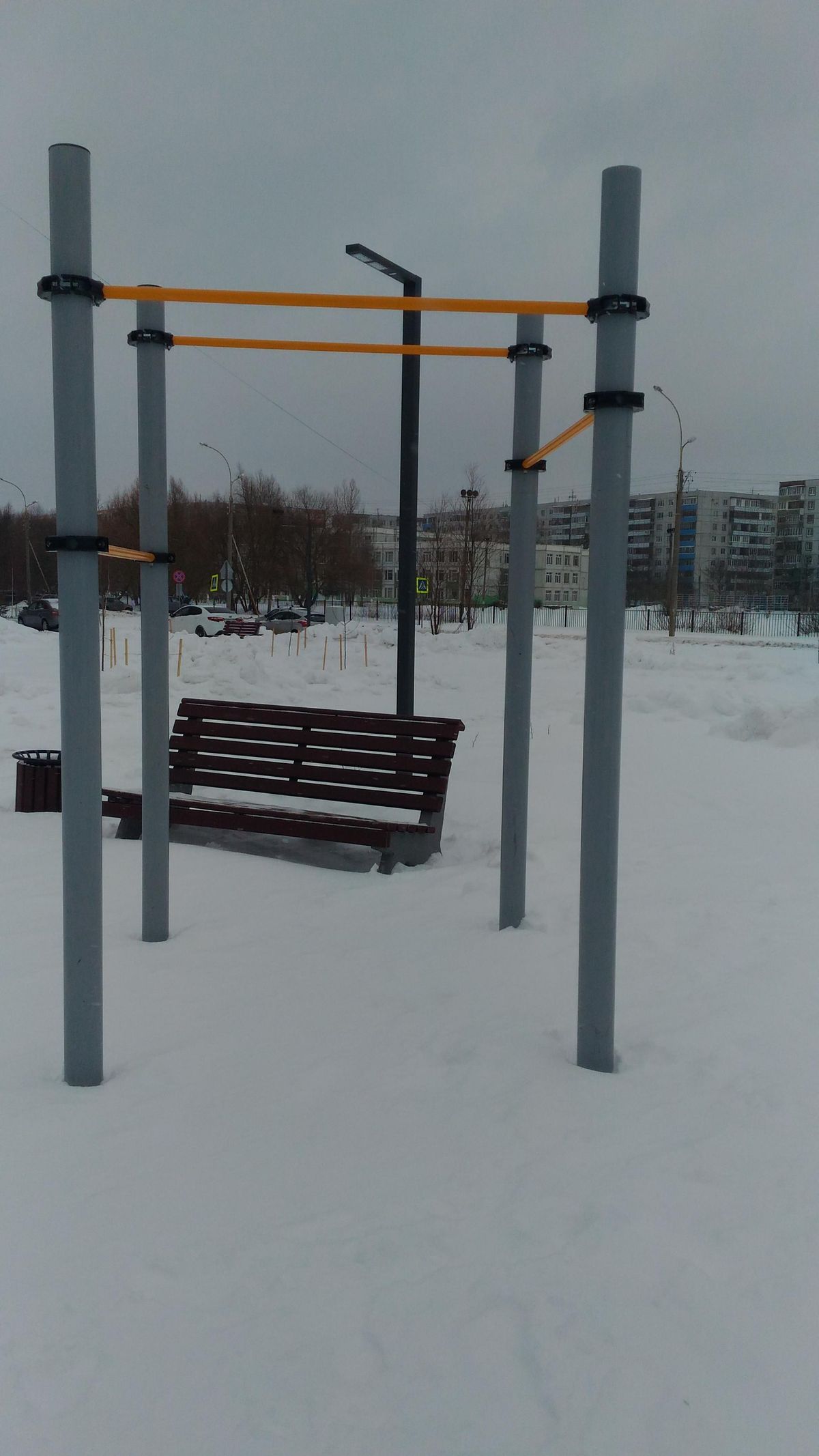 Outdoor Gym - Veliky Novgorod - Veliky Novgorod - Street Workout Park - Коровникова 12 - Russia - Spot