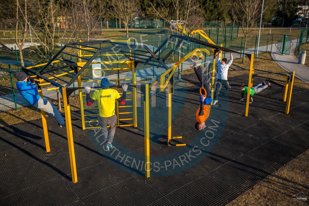 Radovljica - Calisthenics Park - Ulica Staneta Žagarja - Sparks - Slovenia - Spot