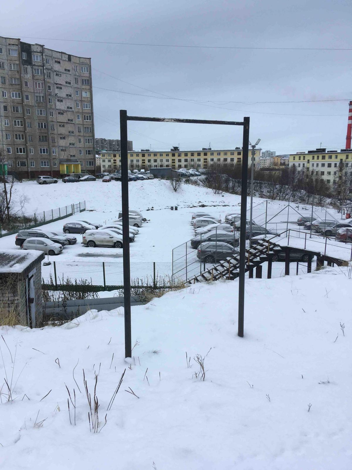 Outdoor Gym - Severomorsk - Severomorsk - Calisthenics Park - Sberbank of Russia - Russia - Spot