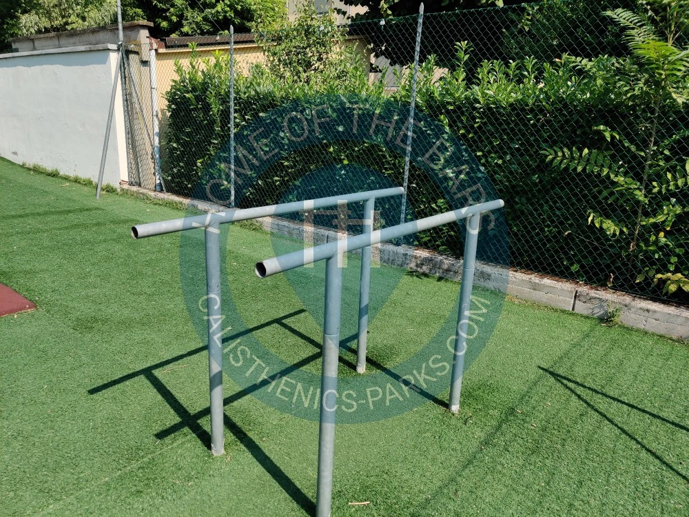 Calisthenics park in Palestra di Novi, Piazzale delle Scuole, Novi di Modena, Unione delle Terre d'Argine, Modena, Emilia-Romagna, 41016, Italia