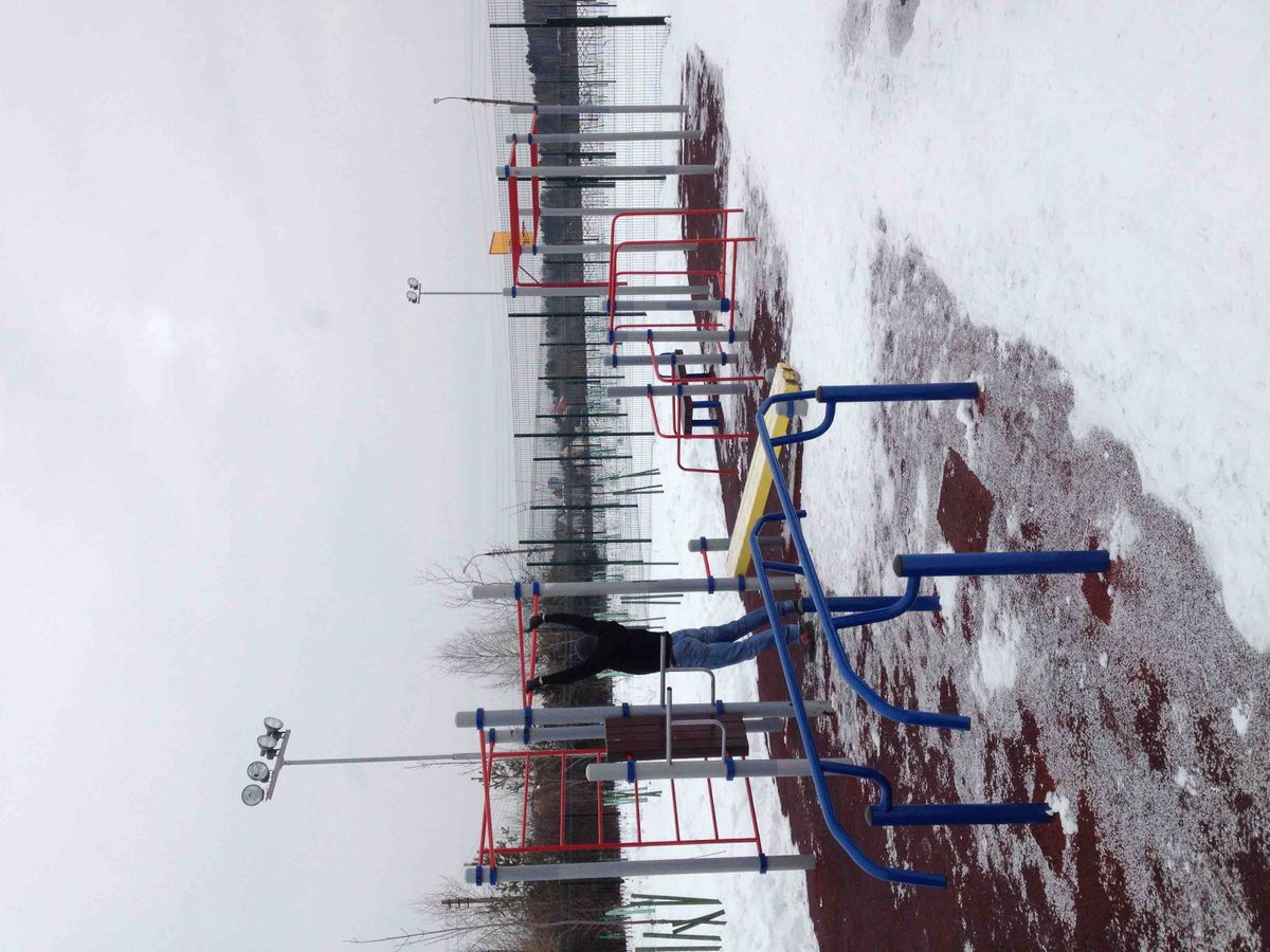 Outdoor Gym - Zakharovskoe - Zakharovskoe - Street Workout Park - Октябрьская Улица - Russia - Spot