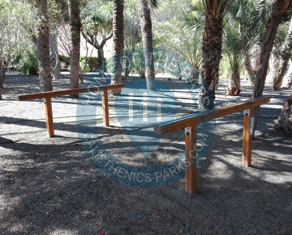 Calisthenics park in Avenida Quinto Centenario, San Sebastián de la Gomera, Santa Cruz de Tenerife, Canarias, 38800, España