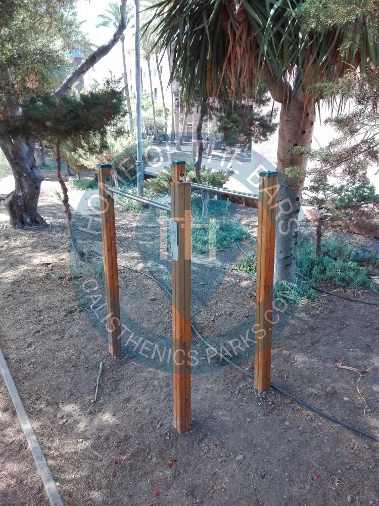 Calisthenics park in Avenida Quinto Centenario, San Sebastián de la Gomera, Santa Cruz de Tenerife, Canarias, 38800, España
