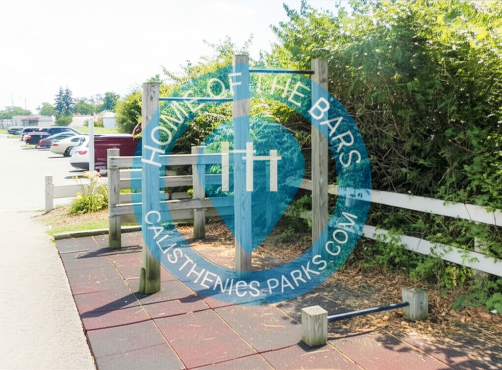 Calisthenics park in Heritage Rail Trail, Hilliard, Norwich Township, Franklin County, Ohio, 43026, United States