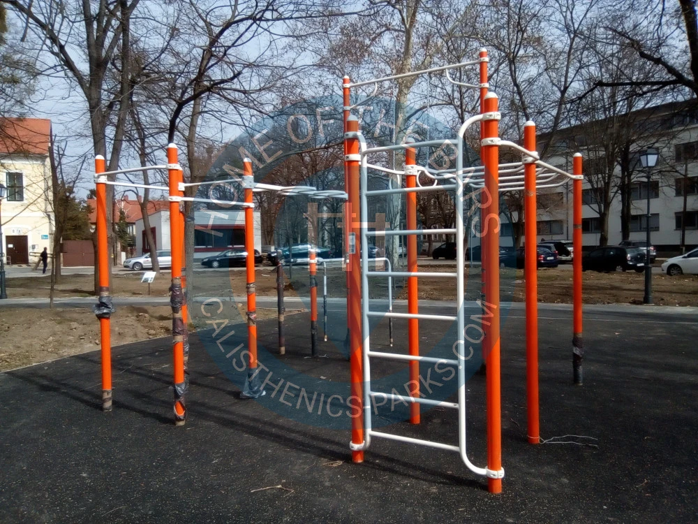Mohács - Calisthenics Stations - Mohács - Szepessy tér - Hungary - Spot
