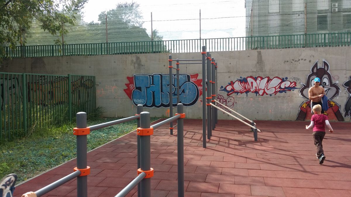Outdoor Pull Up Bars - Moscow - Moscow - Aire de Fitness - Виктория - Russia - Spot