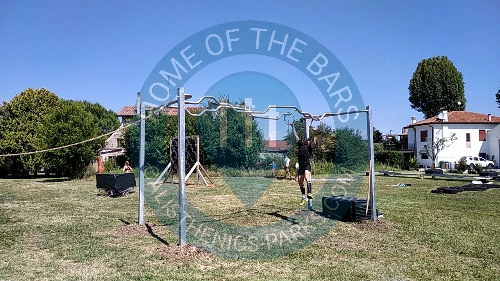 Calisthenics park in Via Quattro Novembre, Zovon, Vo', Padova, Veneto, 35033, Italia