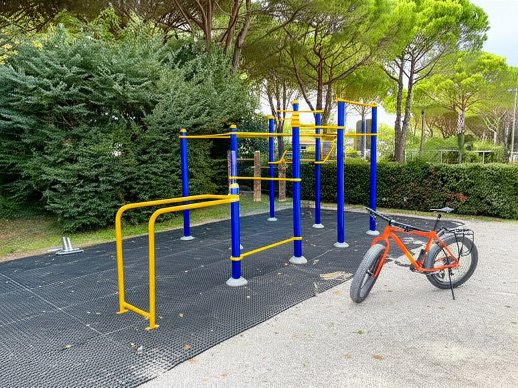 Calisthenics park in 
Address
                                    Via Dancalia 156, 30020 Eraclea Venice, Italy
                            