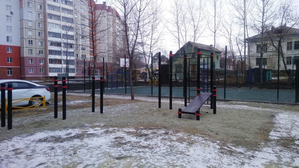 Outdoor Gym - Ozersky - Ozersky - Aire de Fitness - Октябрь - Russia - Spot
