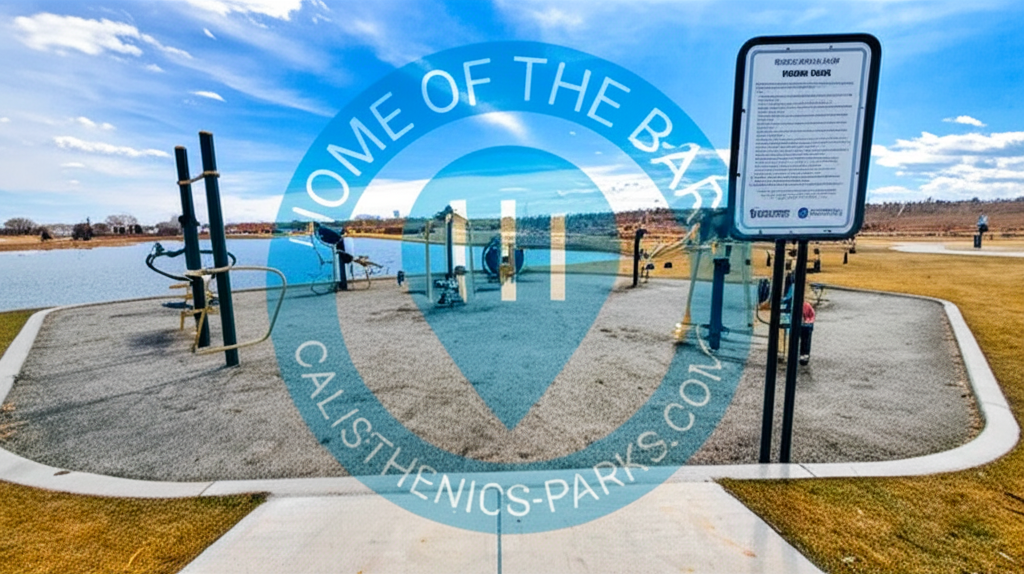 Calisthenics park in 4022, West 58th Place, Berkley, Arvada, Adams County, Colorado, 80003, United States