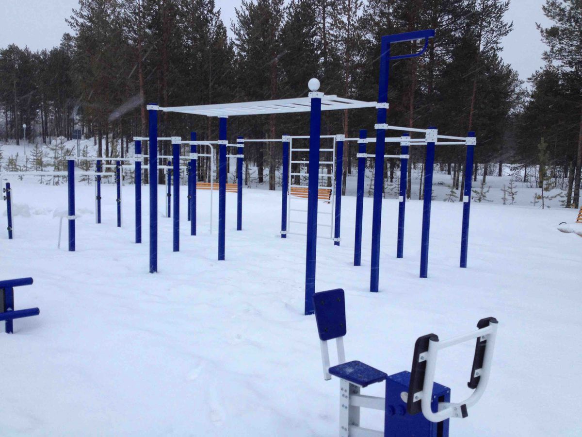 Outdoor Gym - Noyabrsk - Noyabrsk - Street Workout Park - Авангард - Russia - Spot