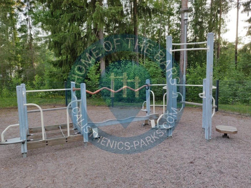 Exercise Park - Lahti - Vitsapuisto fitness corner - Finland - Spot