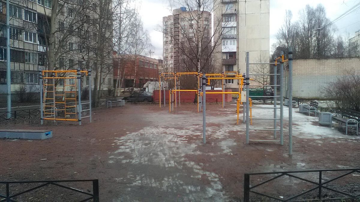 Outdoor Gym - Saint Petersburg - Saint Petersburg - Street Workout Park - Проспект Солидарности - Russia - Spot