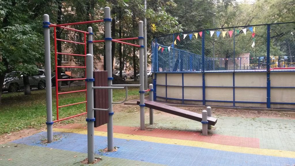 Exercise Park - Moscow - Moscow - Street Workout Park - Двор - Russia - Spot