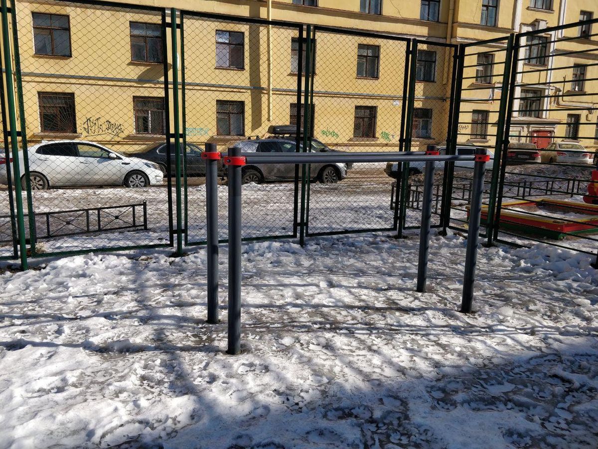 Outdoor Gym - Saint Petersburg - Saint Petersburg - Street Workout Park - Памятник Н Рериху - Russia - Spot