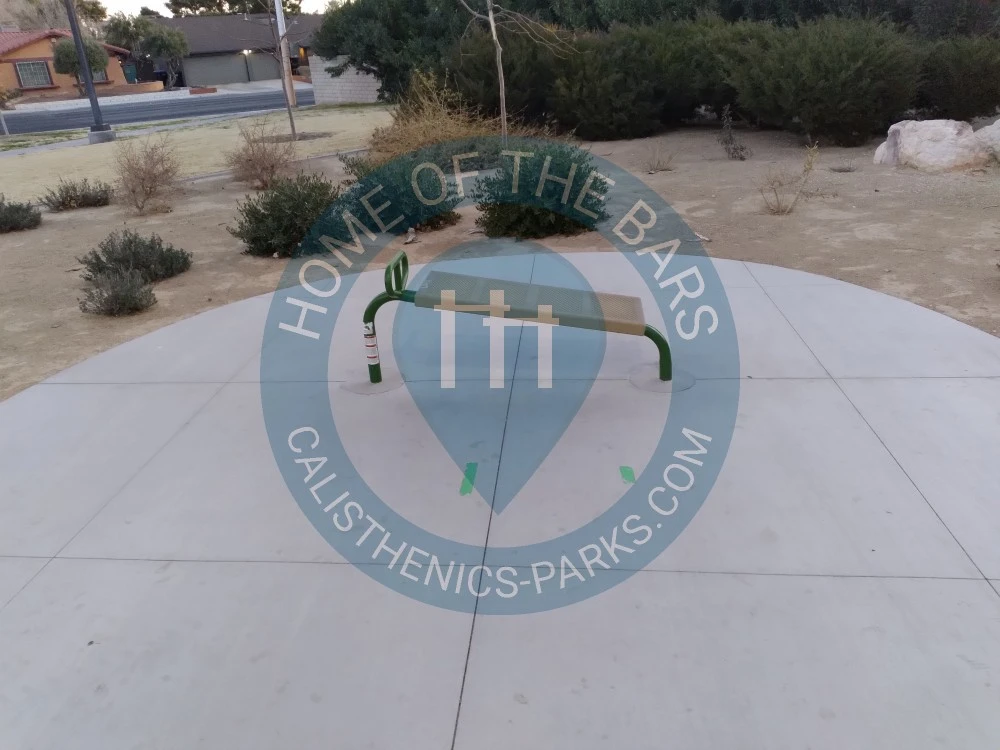Calisthenics park in West Oakey Boulevard, Las Vegas, Clark County, Nevada, 89102, United States