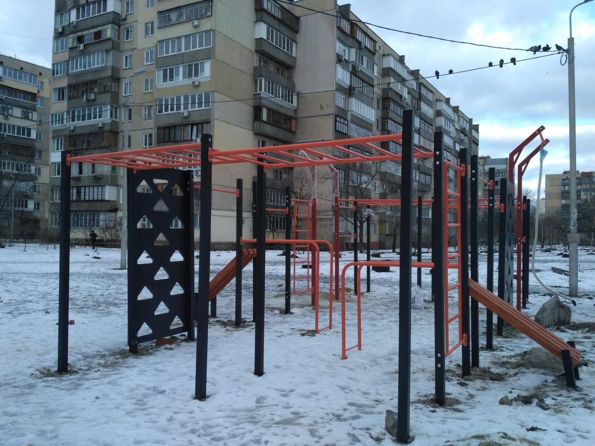 Outdoor Gym - Kyiv - Kyiv - Street Workout Park - GymFit - Ukraine - Spot