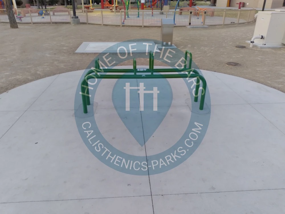 Calisthenics park in West Oakey Boulevard, Las Vegas, Clark County, Nevada, 89102, United States