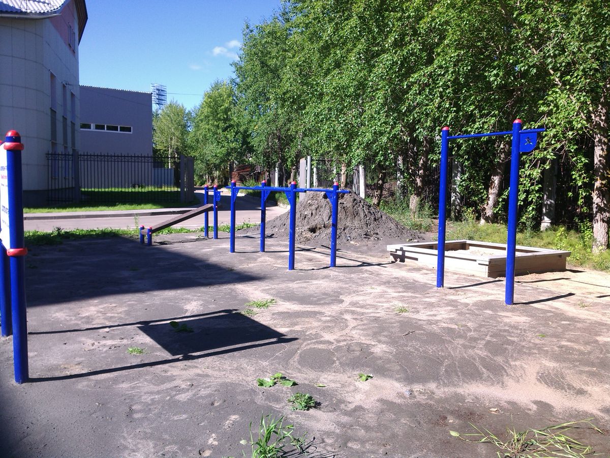 Outdoor Gym - Arkhangelsk - Arkhangelsk - Street Workout Park - Норд-Арена - Russia - Spot