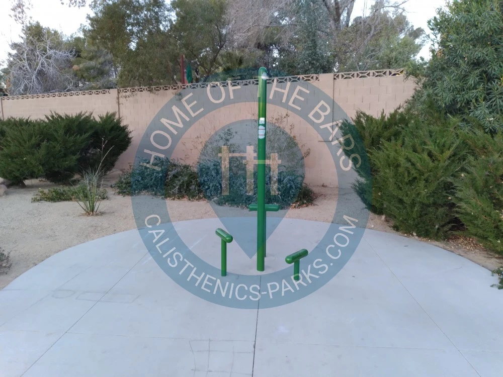 Calisthenics park in West Oakey Boulevard, Las Vegas, Clark County, Nevada, 89102, United States