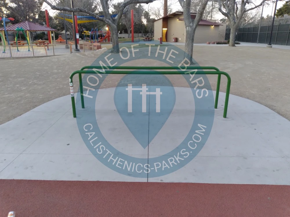 Calisthenics park in West Oakey Boulevard, Las Vegas, Clark County, Nevada, 89102, United States