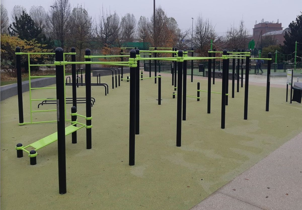 Gennevilliers - Street Workout Park - Parc des Sevinnes - France - Spot