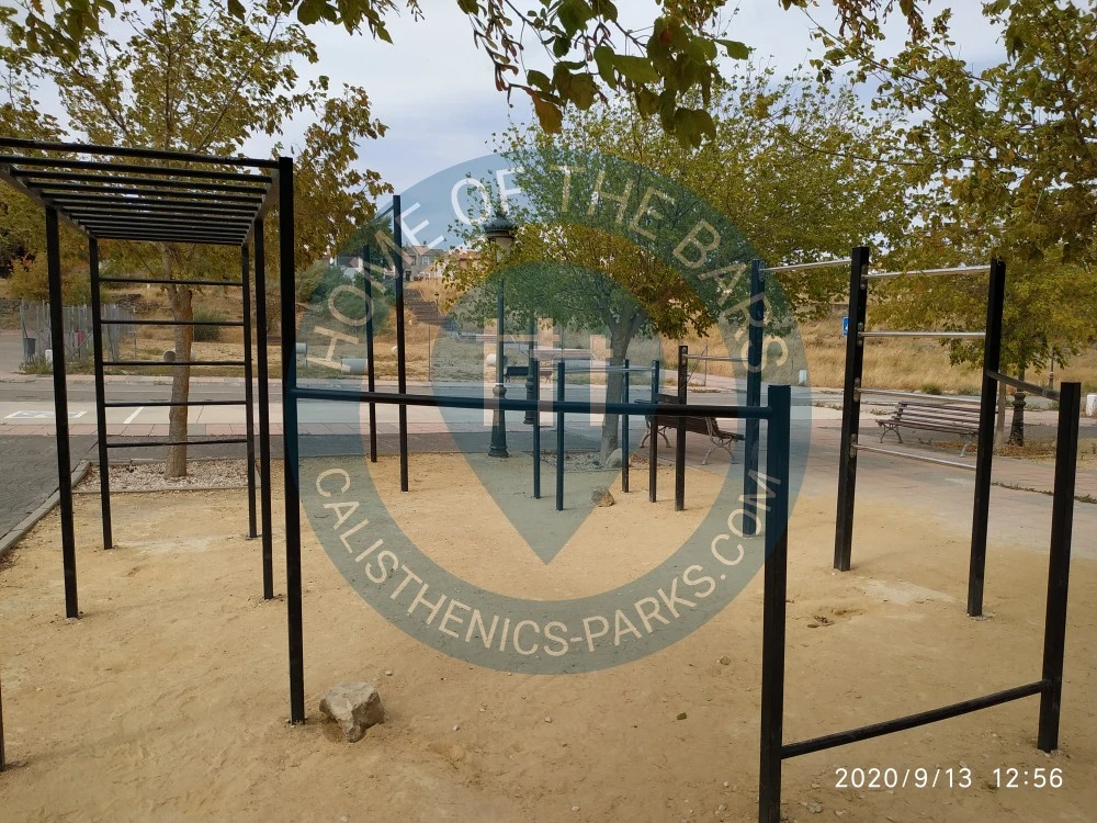 Calisthenics park in A-397, La Planilla, Ronda, Serranía de Ronda, Málaga, Andalucía, 29400, España