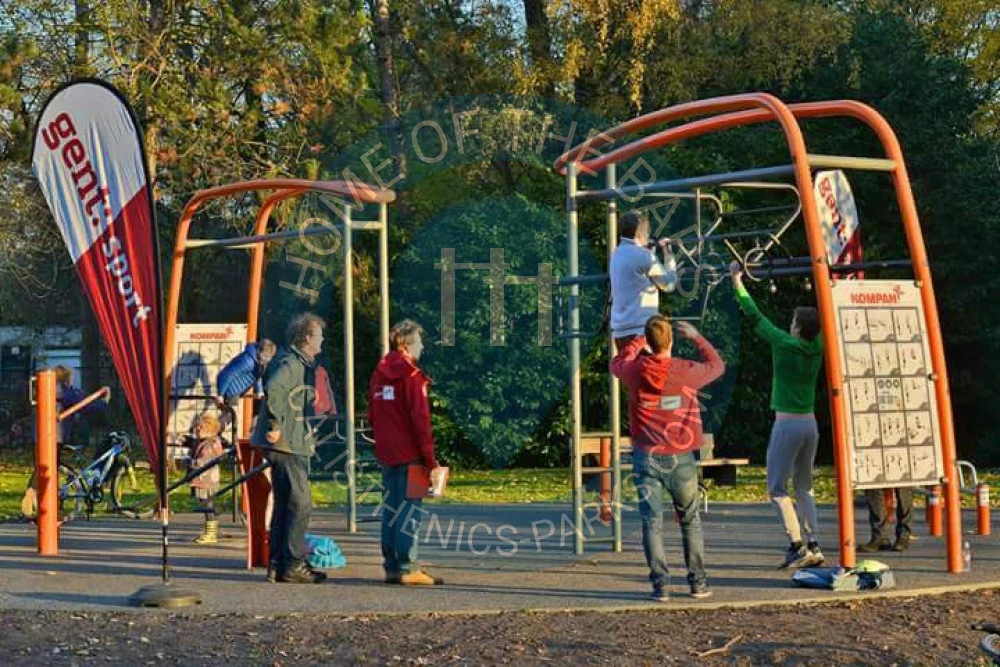 Ghent - Outdoor gym - Rattendalepark - Belgium - Spot
