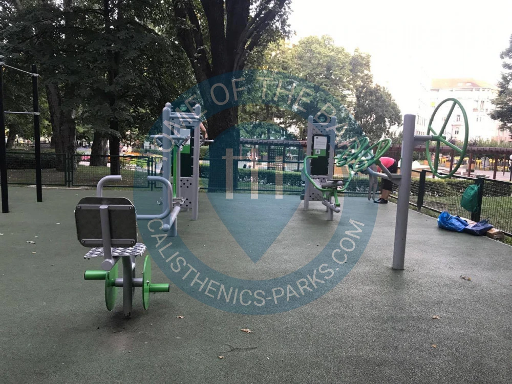 Calisthenics park in Street Workout Park, Keleti Károly utca, Országút, II. kerület, Budapest, Közép-Magyarország, 1024, Magyarország