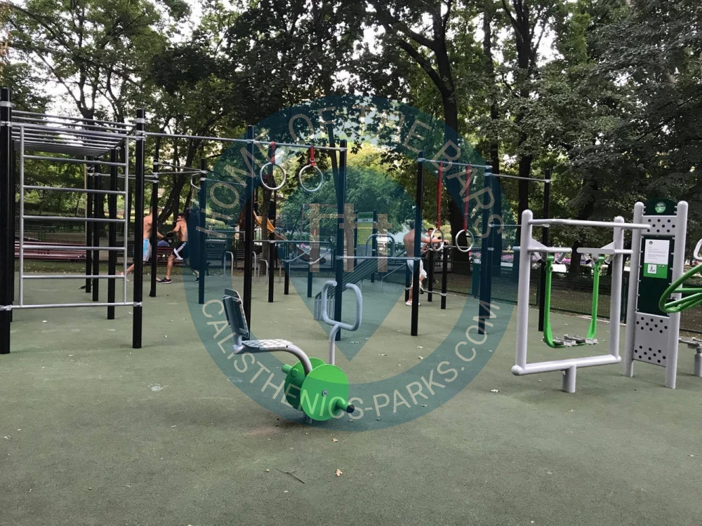 Calisthenics park in Street Workout Park, Keleti Károly utca, Országút, II. kerület, Budapest, Közép-Magyarország, 1024, Magyarország