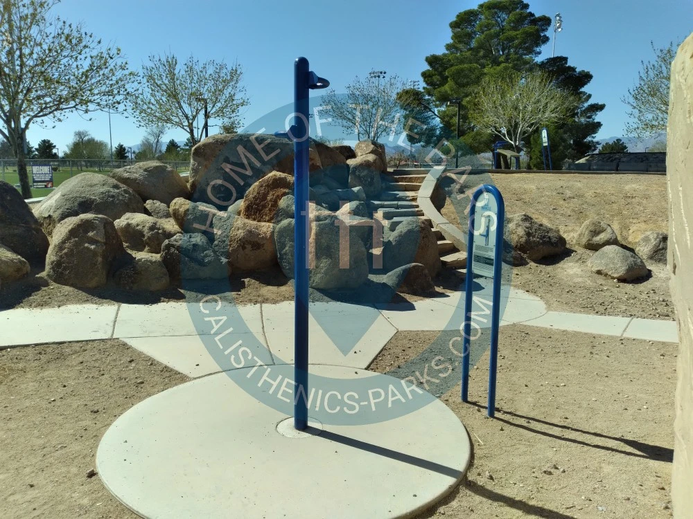 Calisthenics park in Steel Challenge Course, Vegas Drive, Eastland Heights, Twin Lakes, Las Vegas, Clark County, Nevada, 89107, United States