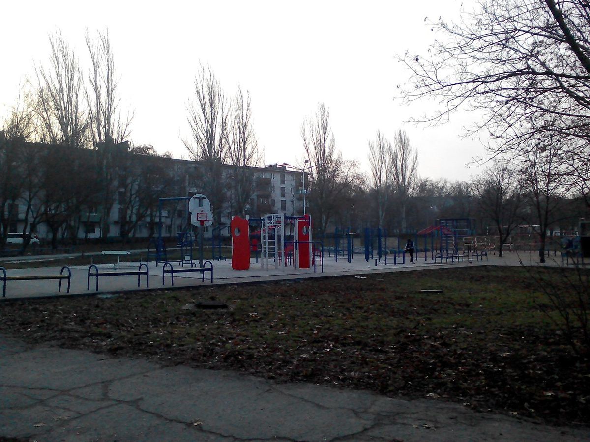 Outdoor Gym - Zaporizhzhya - Zaporizhzhya - Street Workout Park - Impero Coffe - Ukraine - Spot